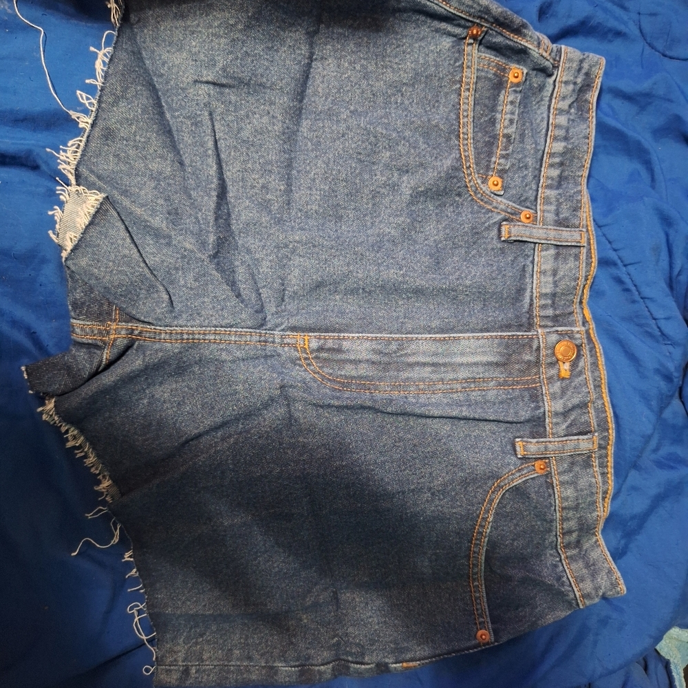 Victoria's Secret Blue Jean Shorts
